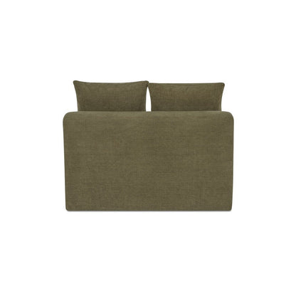 Moes Home - Davie Slipper Chair Olive - OA-1126-16 view 7