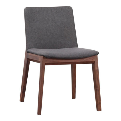 Moes Home - Deco Dining Chair in Grey (Set of 2) - BC-1016-25 veiw 2