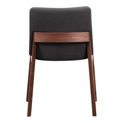 Moes Home - Deco Dining Chair in Grey (Set of 2) - BC-1016-25 veiw 3