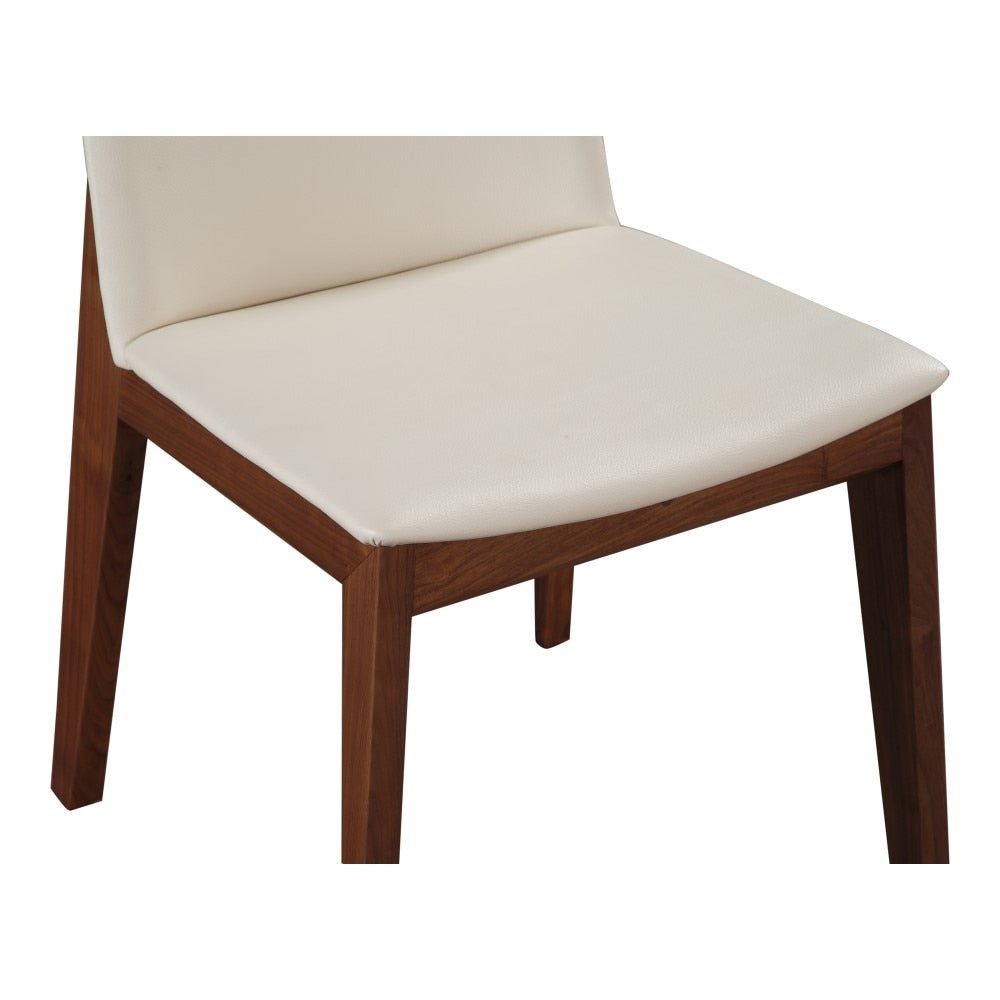 Moes Home - Deco Dining Chair in White Pvc (Set of 2) - BC-1016-05 veiw 4