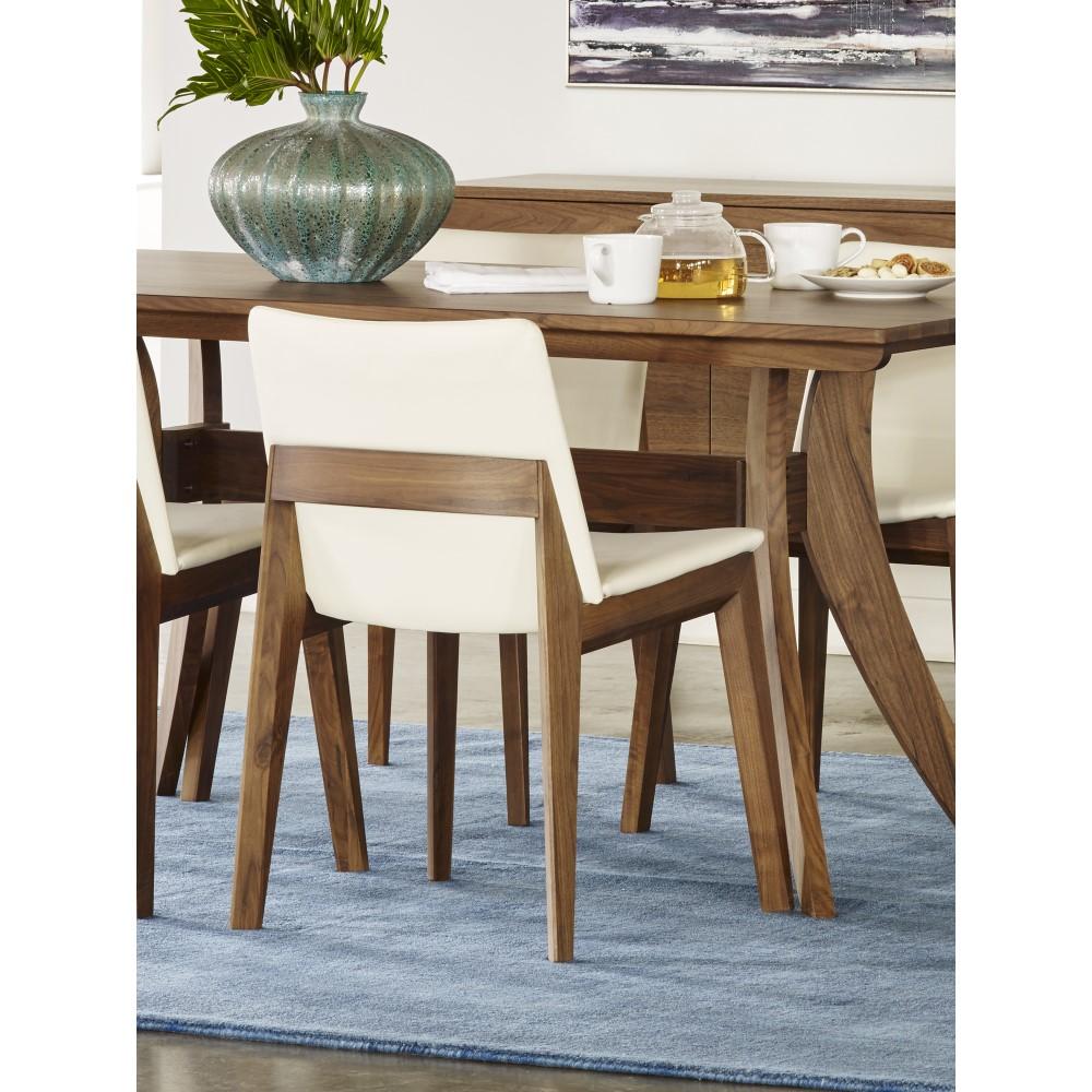Moes Home - Deco Dining Chair in White Pvc (Set of 2) - BC-1016-05 veiw 5