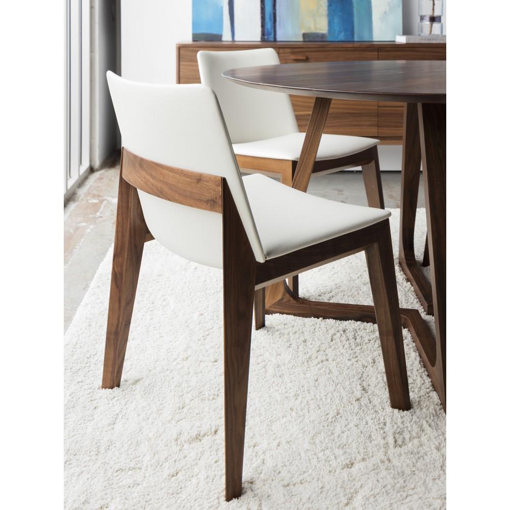 Moes Home - Deco Dining Chair in White Pvc (Set of 2) - BC-1016-05 veiw 6