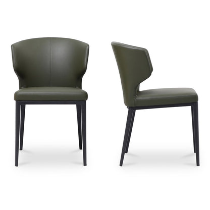 Moes Home - Delaney Dining Chair Dark Green-Set of 2 - EJ-1018-27 view 4