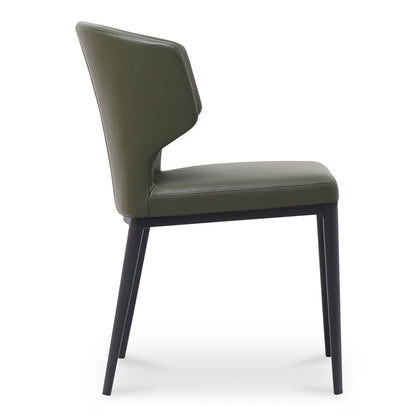 Moes Home - Delaney Dining Chair Dark Green-Set of 2 - EJ-1018-27 view 5