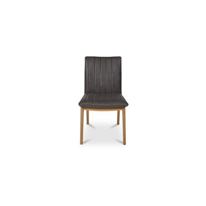 Moes Home - Demi Dining Chair Brown Leather-Set of 2 - GO-1028-03 view 2