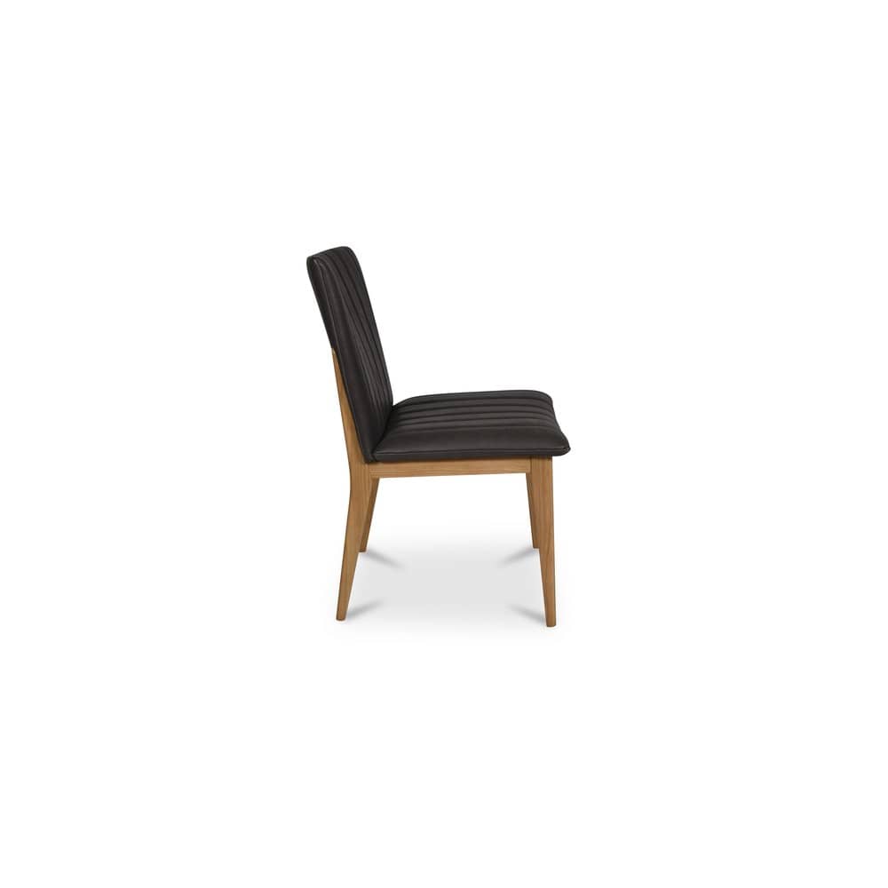 Moes Home - Demi Dining Chair Brown Leather-Set of 2 - GO-1028-03 view 6