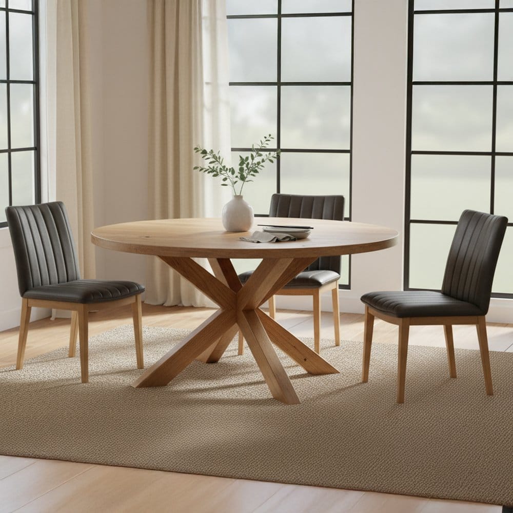 Moes Home - Demi Dining Chair Brown Leather-Set of 2 - GO-1028-03 view 11