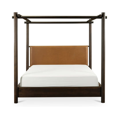 Moes Home - Devin Bed Queen Brown - LX-1097-20-0 view 1
