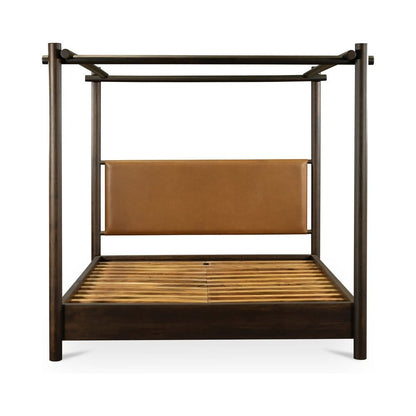 Moes Home - Devin Bed Queen Brown - LX-1097-20-0 view 2