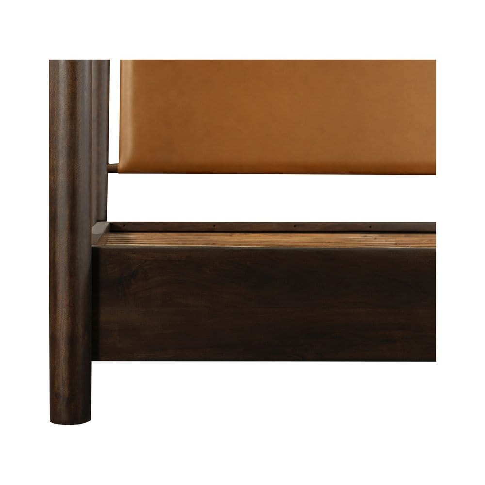 Moes Home - Devin Bed Queen Brown - LX-1097-20-0 view 8