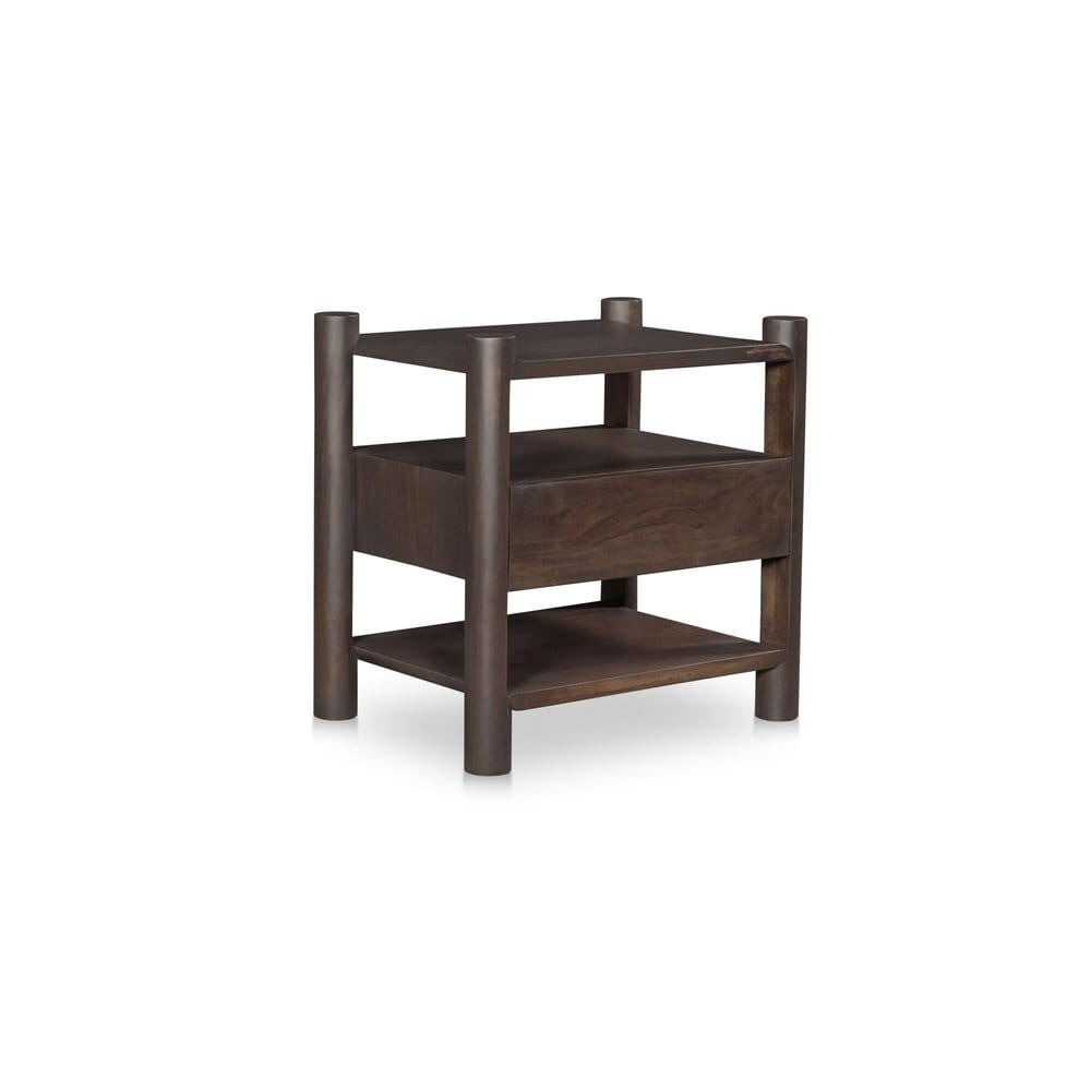 Moes Home - Devin Nightstand Brown - LX-1096-20 view 2