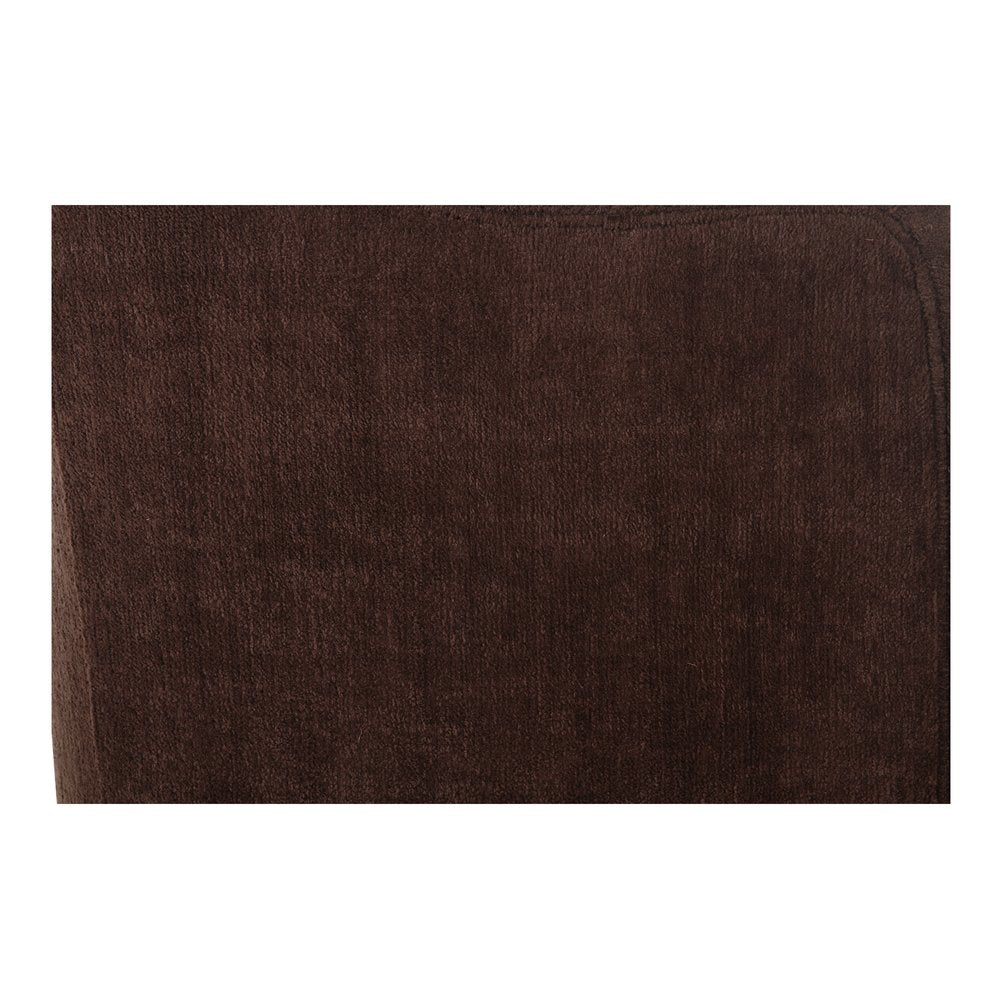 Moes Home - Drava Rolling Dining Chair Dark Brown - OA-1034-20 view 9