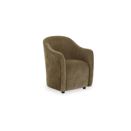 Moes Home - Drava Rolling Dining Chair Green - OA-1034-16 view 3