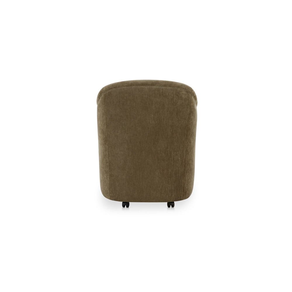 Moes Home - Drava Rolling Dining Chair Green - OA-1034-16 view 6