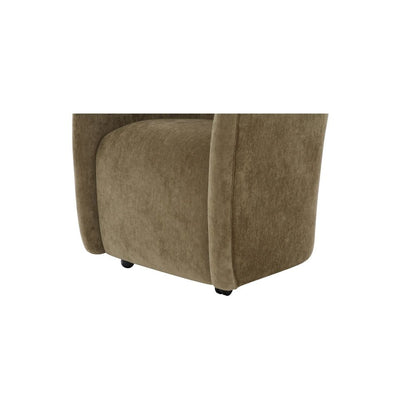 Moes Home - Drava Rolling Dining Chair Green - OA-1034-16 view 7