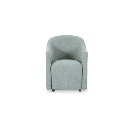 Moes Home - Drava Rolling Dining Chair Light Blue - OA-1034-45 view 1