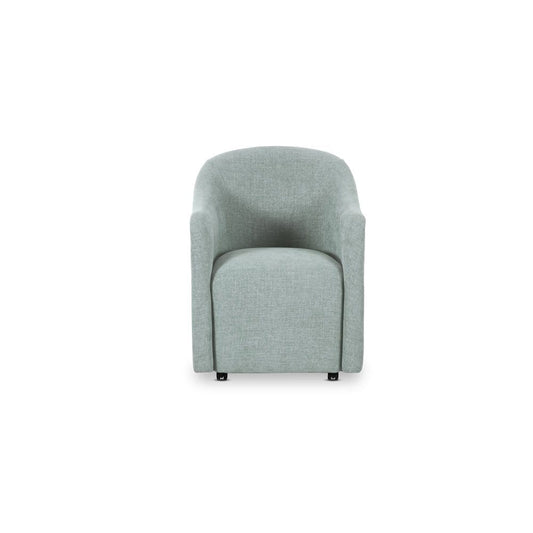 Moes Home - Drava Rolling Dining Chair Light Blue - OA-1034-45 view 2
