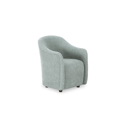 Moes Home - Drava Rolling Dining Chair Light Blue - OA-1034-45 view 3