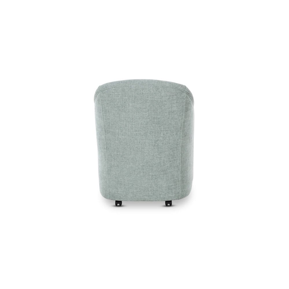 Moes Home - Drava Rolling Dining Chair Light Blue - OA-1034-45 view 6