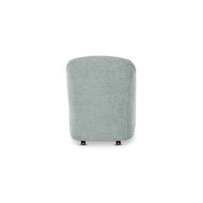 Moes Home - Drava Rolling Dining Chair Light Blue - OA-1034-45 view 6