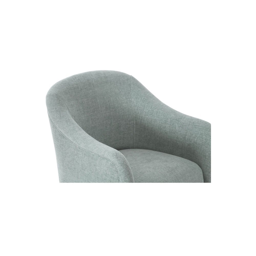 Moes Home - Drava Rolling Dining Chair Light Blue - OA-1034-45 view 7