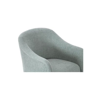 Moes Home - Drava Rolling Dining Chair Light Blue - OA-1034-45 view 7