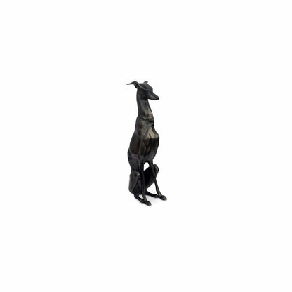 Moes Home - Duke Cast Aluminum Sculpture Black - FI-1130-02 view 1