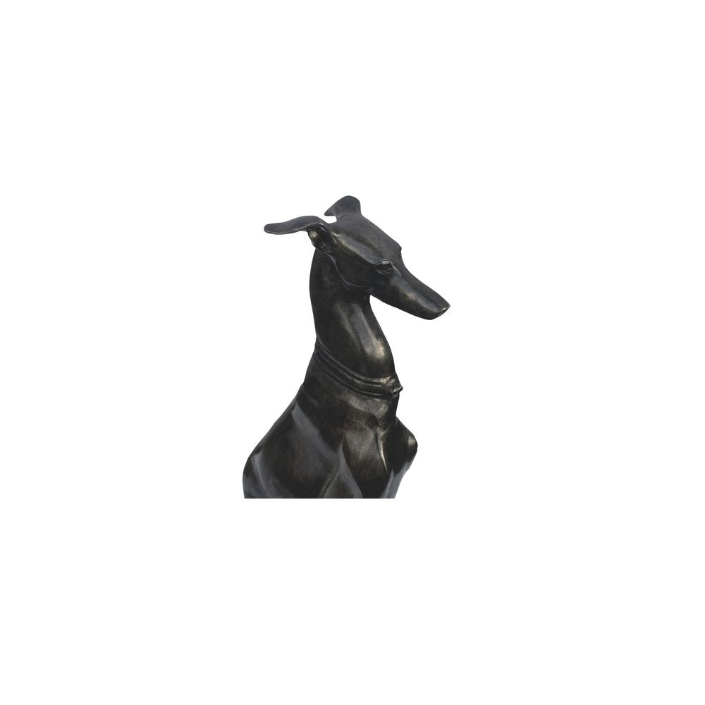 Moes Home - Duke Cast Aluminum Sculpture Black - FI-1130-02 view 5