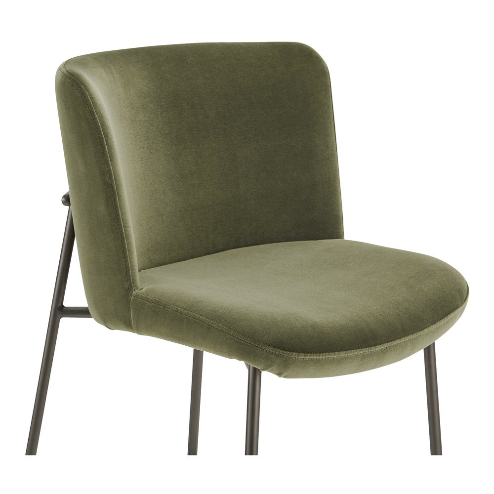 Moes Home - Early Bar Stool Faux Green Mohair - YM-1014-27 view 6
