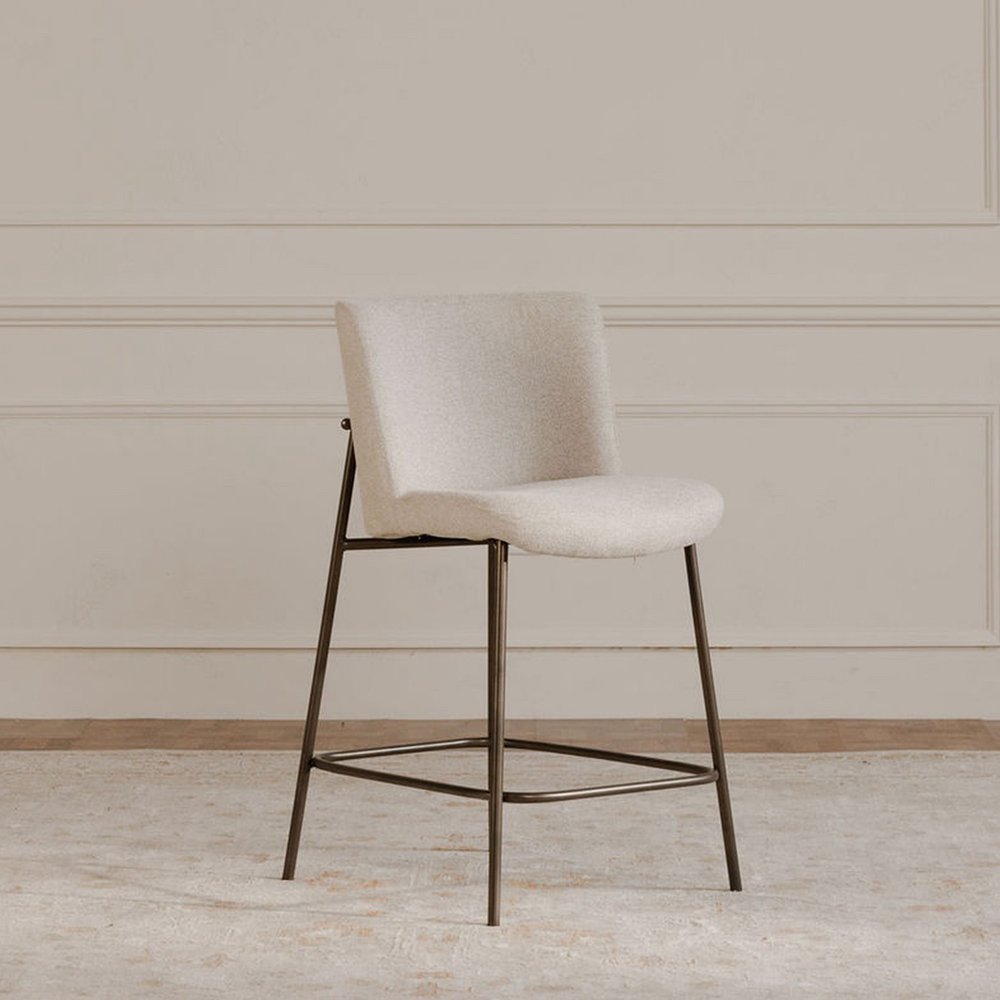 Moes Home - Early Counter Stool Beige - YM-1013-34 view 7