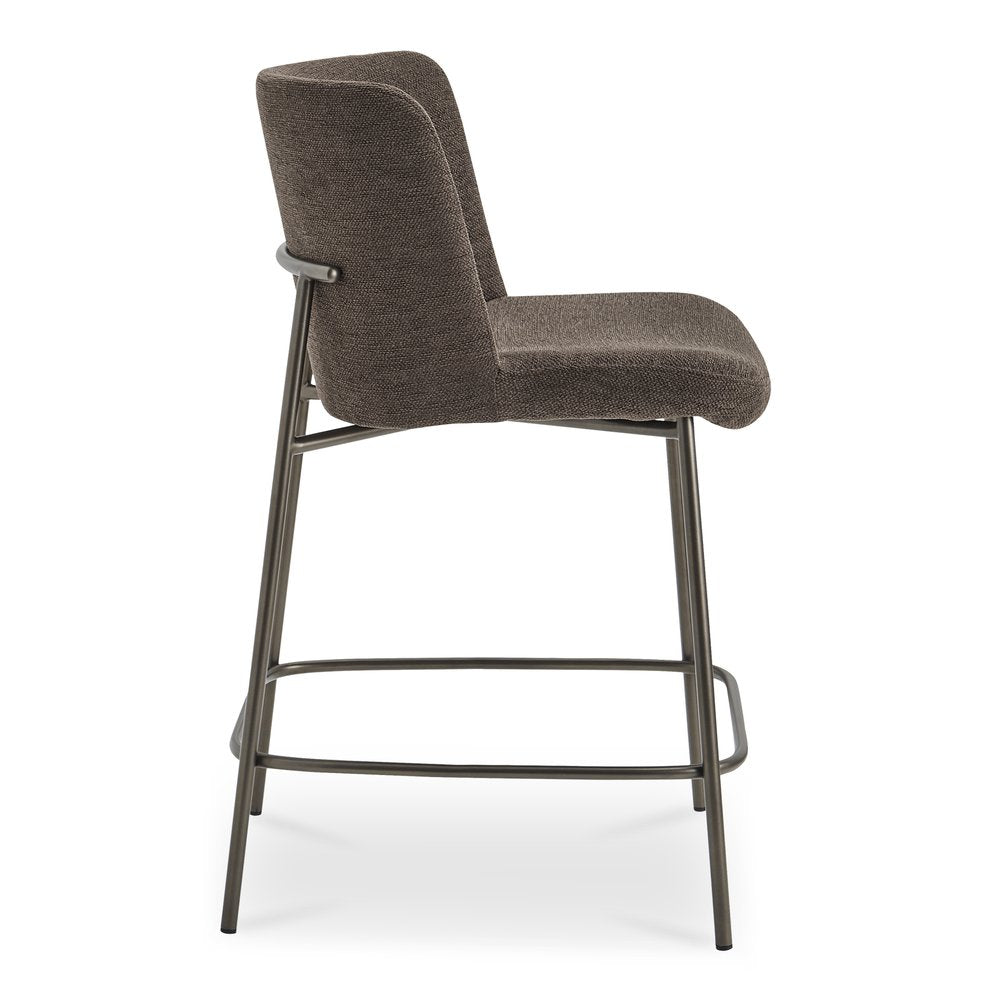 Moes Home - Early Counter Stool Dark Brown - YM-1013-20 view 4