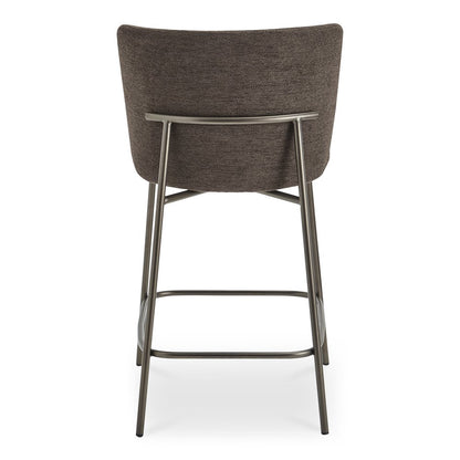 Moes Home - Early Counter Stool Dark Brown - YM-1013-20 view 5