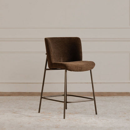 Moes Home - Early Counter Stool Dark Brown - YM-1013-20 view 7