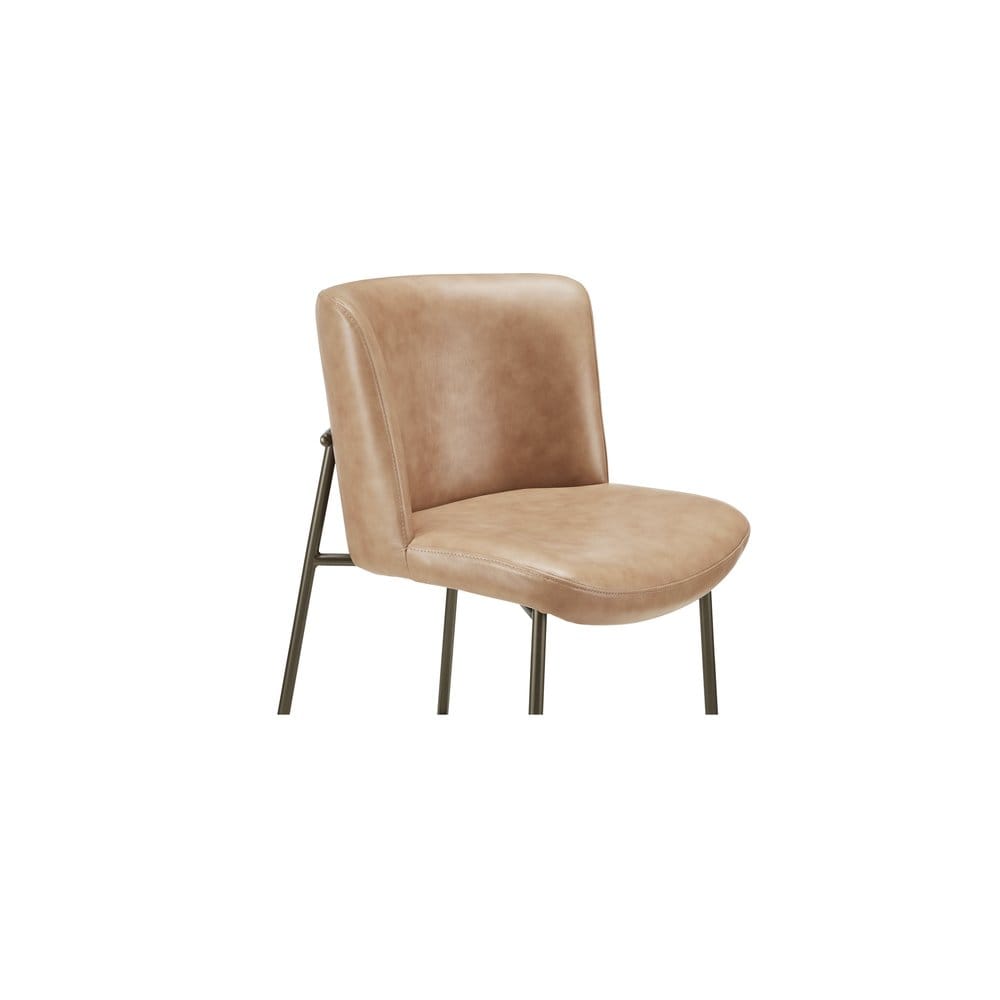 Moes Home - Early Counter Stool Tan Leather - YM-1013-03 view 6