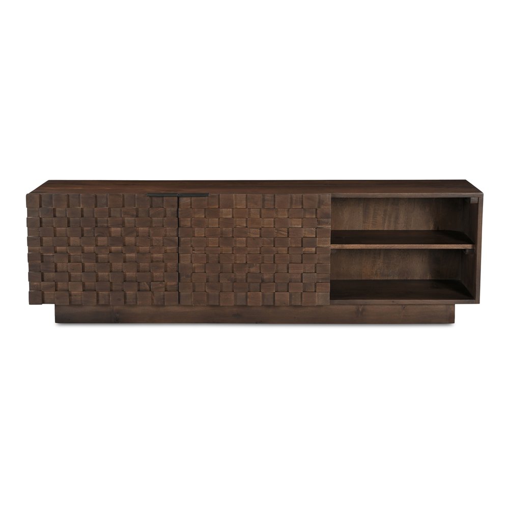 Moes Home - Easton Media Cabinet Brown - BB-1020-03 view 1