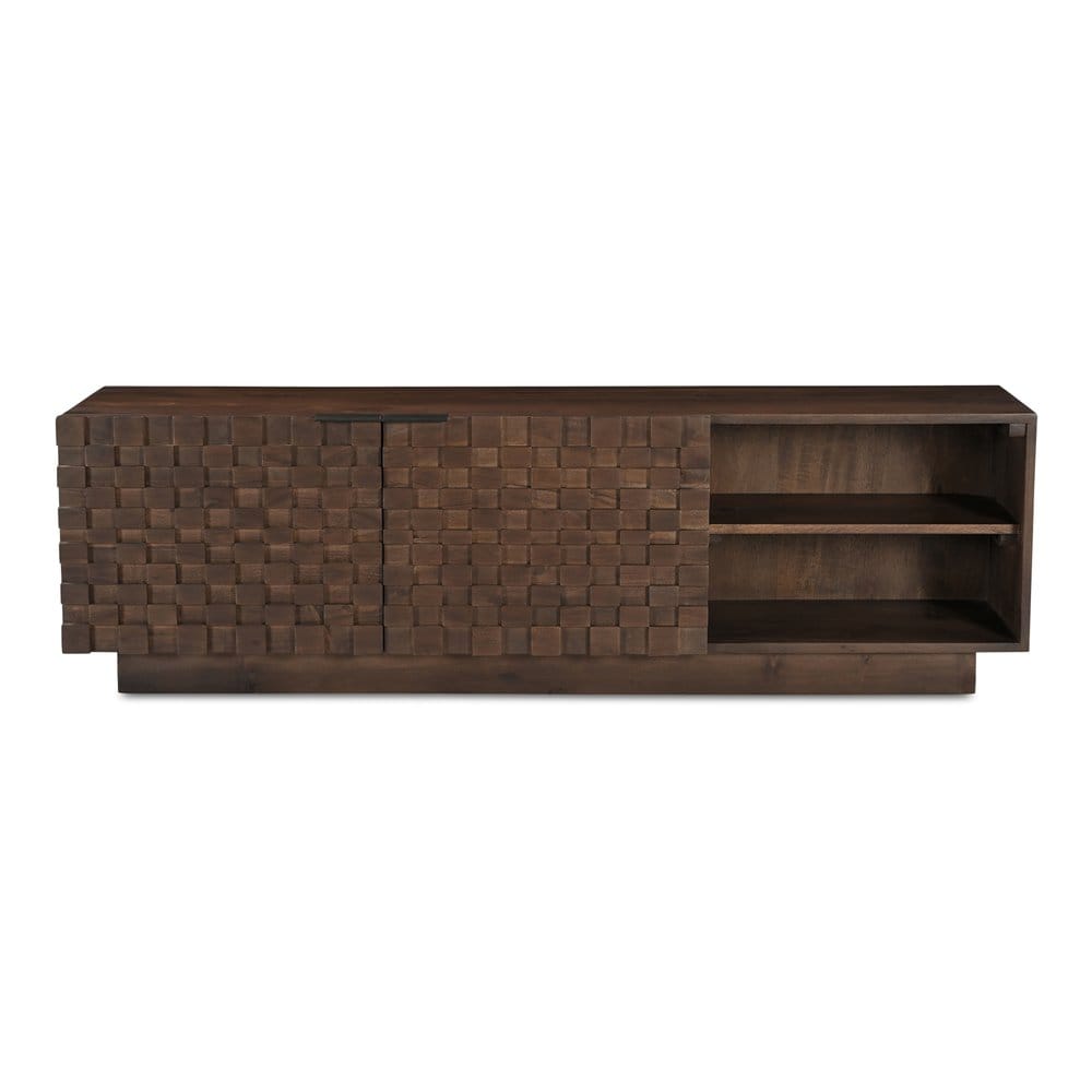 Moes Home - Easton Media Cabinet Brown - BB-1020-03 view 1