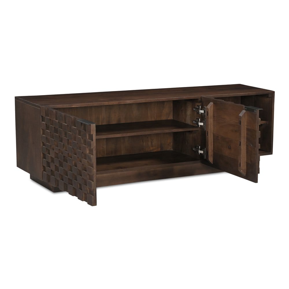 Moes Home - Easton Media Cabinet Brown - BB-1020-03 view 4