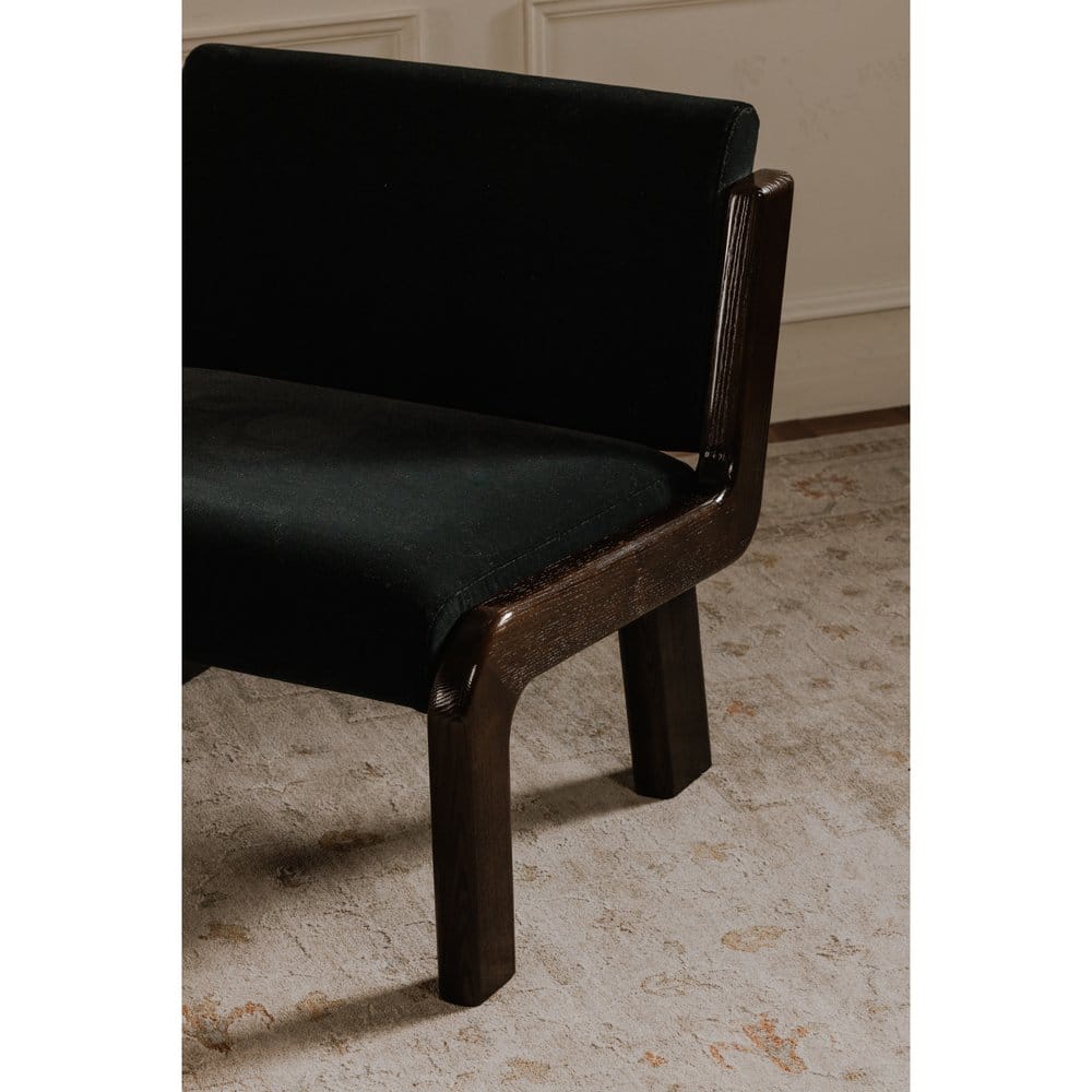 Moes Home - Edie Accent Chair Black Faux Mohair - OA-1075-02 view 8