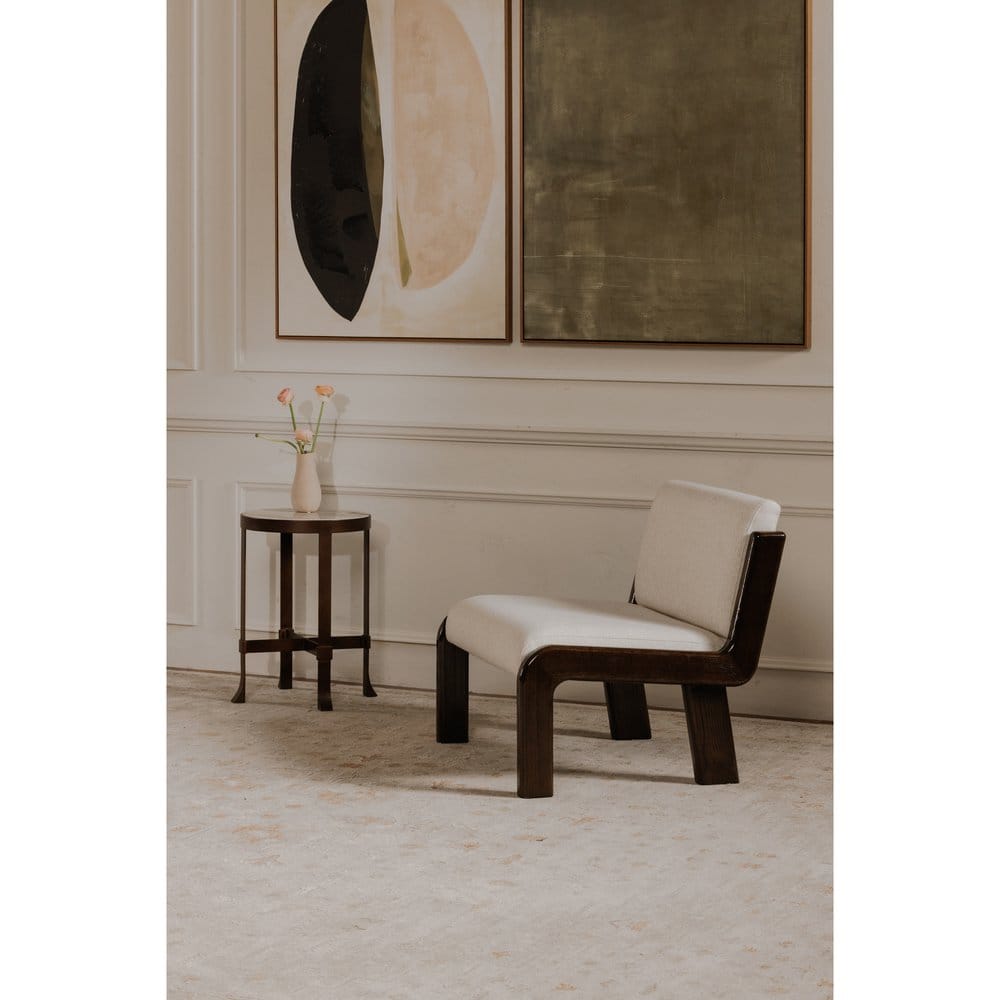 Moes Home - Edie Accent Chair Flecked Ivory - OA-1075-05 view 9