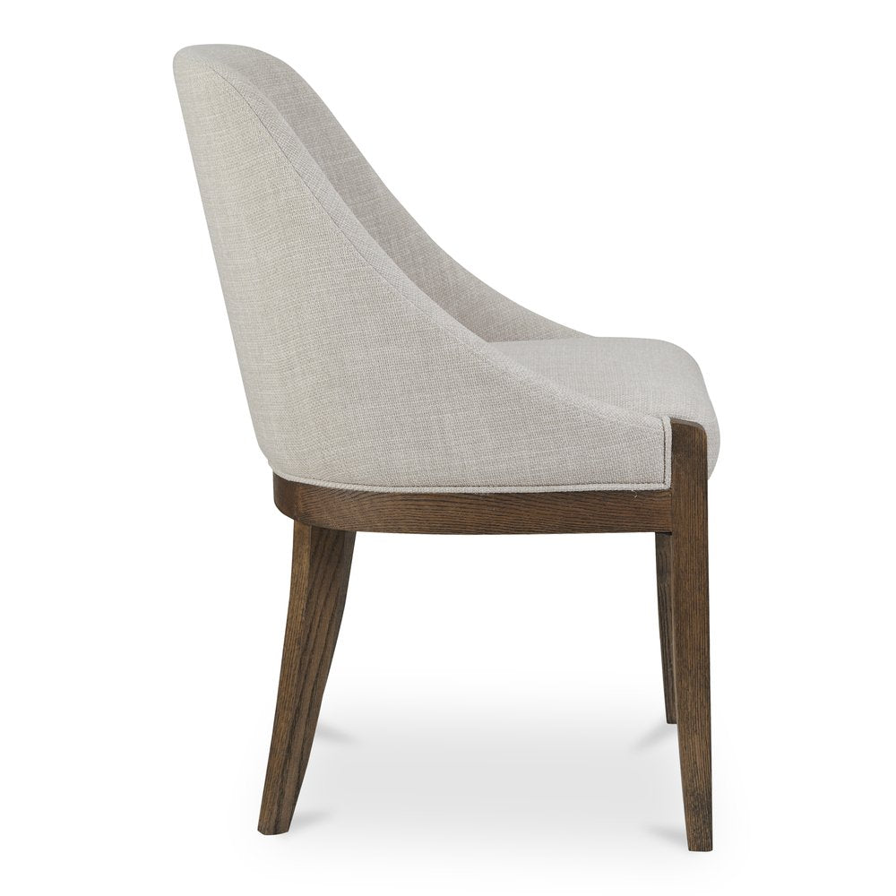 Moes Home - Edward Dining Chair Heather Beige - ME-1071-34 view 4