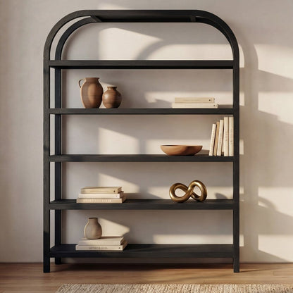 Moes Home - Eero Bookcase Large Black - BC-1158-02 view 6