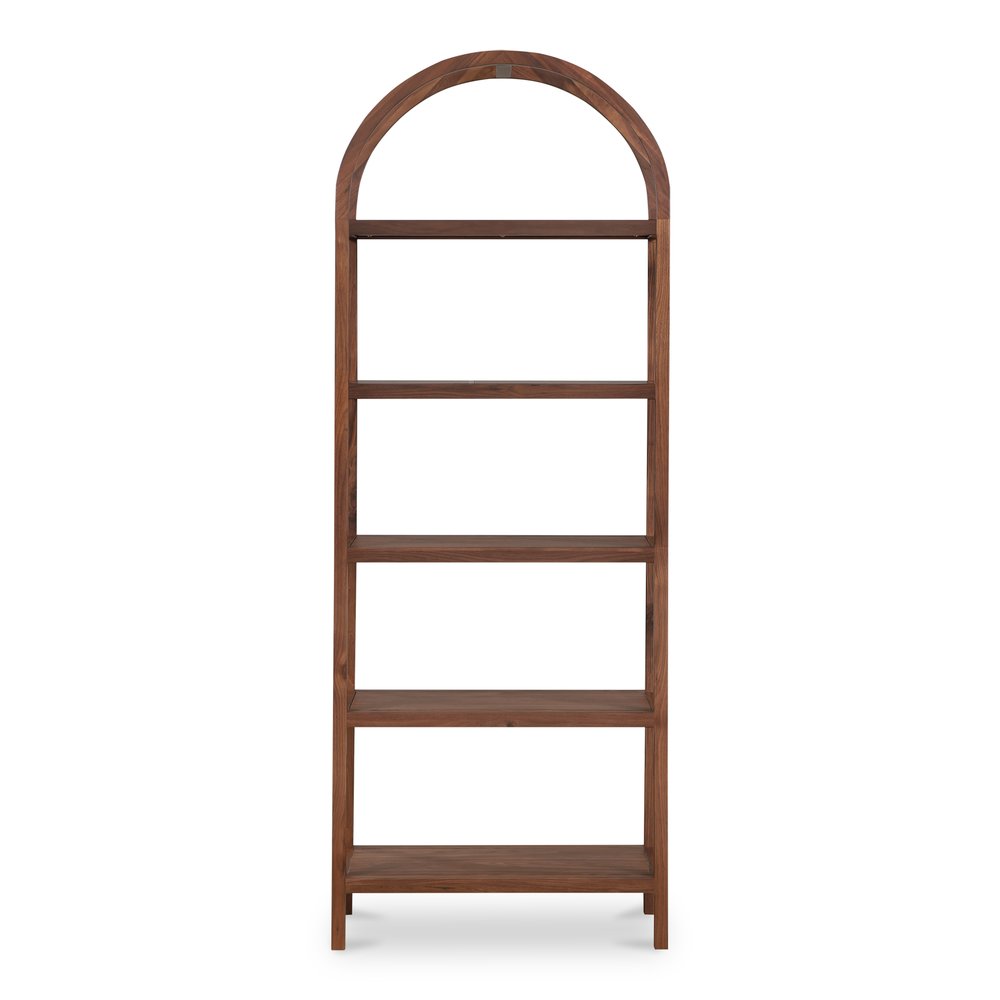 Moes Home - Eero Bookcase Walnut - BC-1115-03 view 1