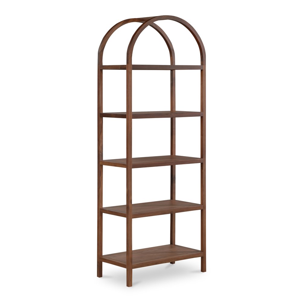 Moes Home - Eero Bookcase Walnut - BC-1115-03 view 3