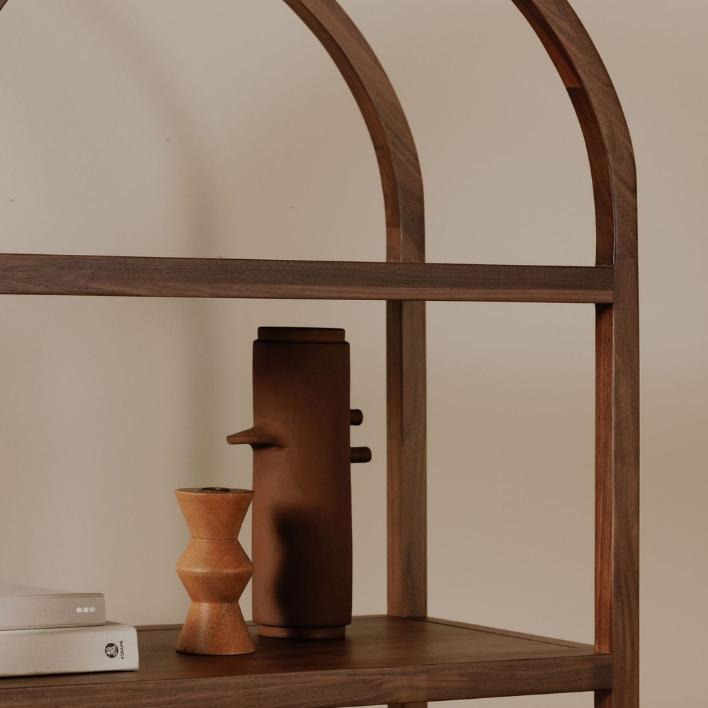 Moes Home - Eero Bookcase Walnut - BC-1115-03 view 6