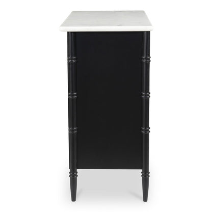 Moes Home - Eleanor 5 Drawer Chest Black - RP-1060-02 view 6