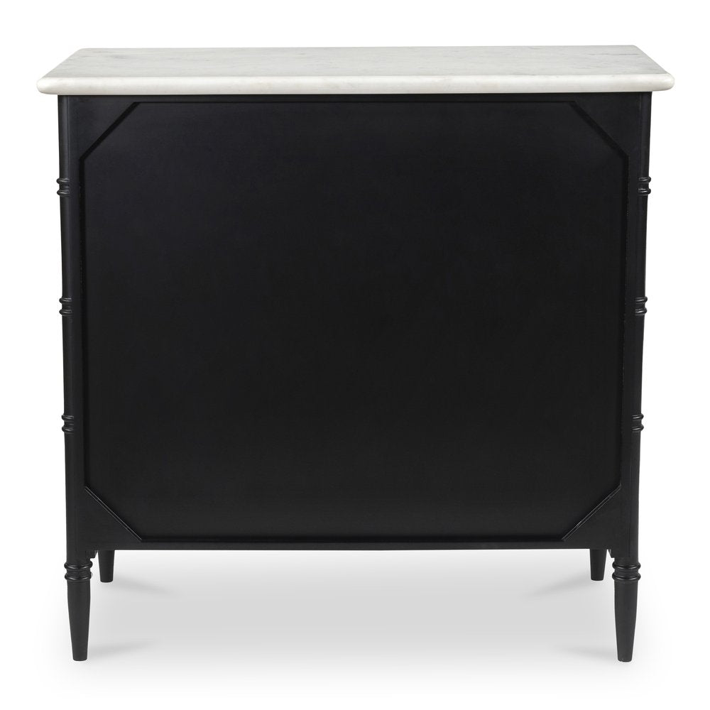 Moes Home - Eleanor 5 Drawer Chest Black - RP-1060-02 view 7