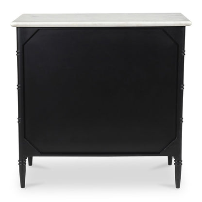 Moes Home - Eleanor 5 Drawer Chest Black - RP-1060-02 view 7