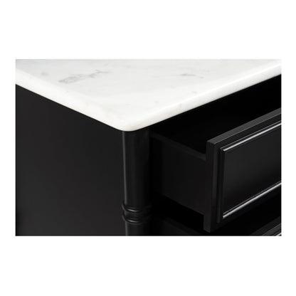 Moes Home - Eleanor 5 Drawer Chest Black - RP-1060-02 view 10