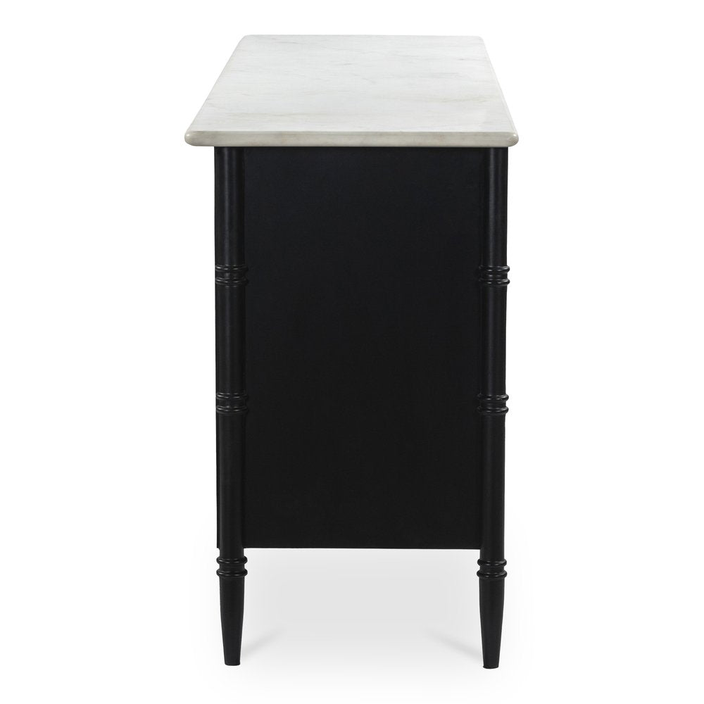 Moes Home - Eleanor 6 Drawer Dresser Black - RP-1061-02 view 5