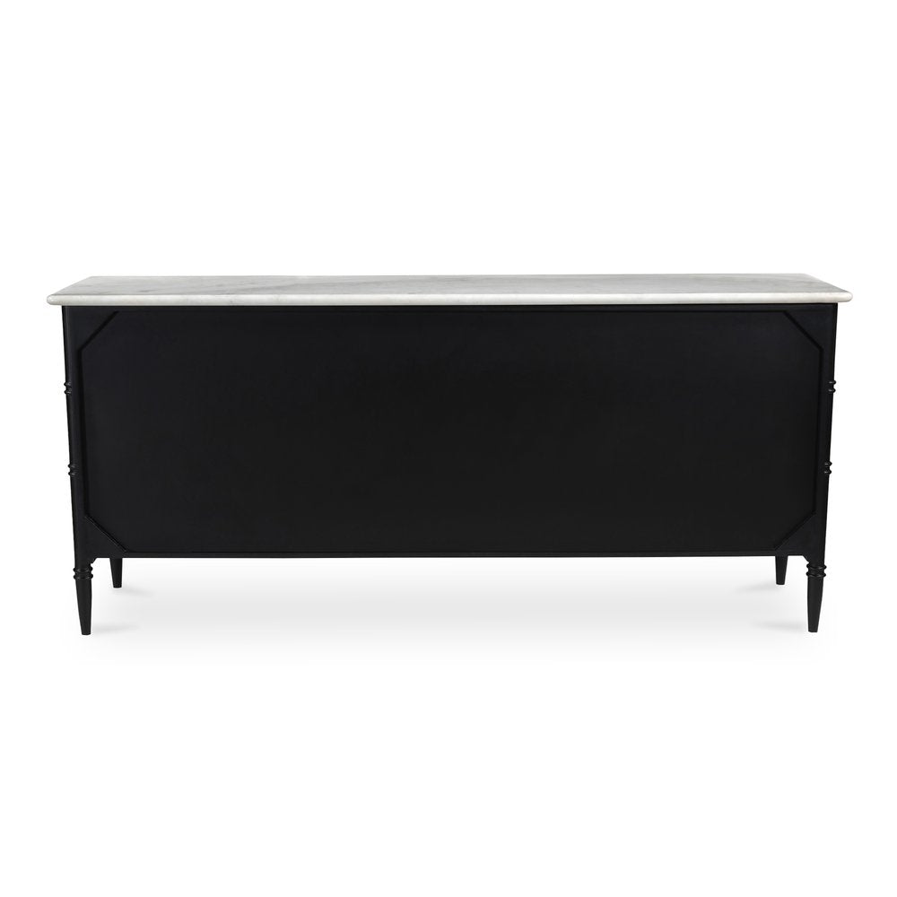 Moes Home - Eleanor 6 Drawer Dresser Black - RP-1061-02 view 6